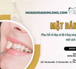 Phục hồi vẻ đẹp và độ trắng sáng tự nhiên một cách hoàn hảo bằng mặt dán sứ